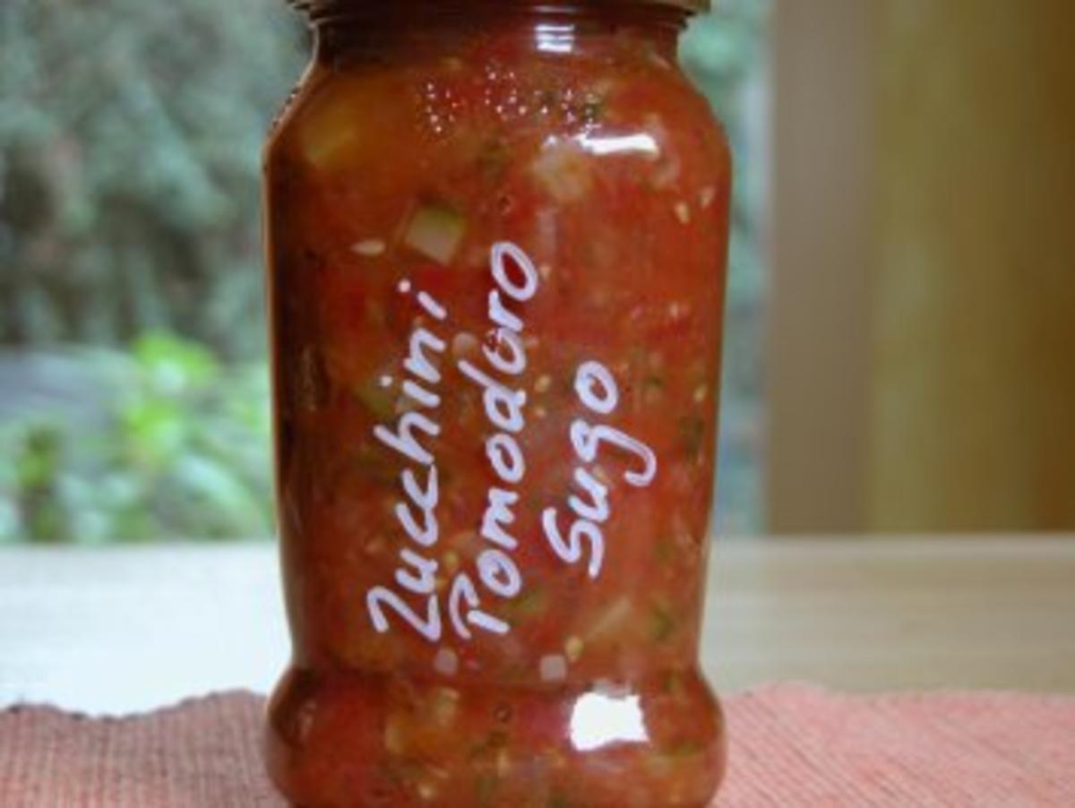 Bilder für Zucchini - Pomodoro - Sugo - Rezept