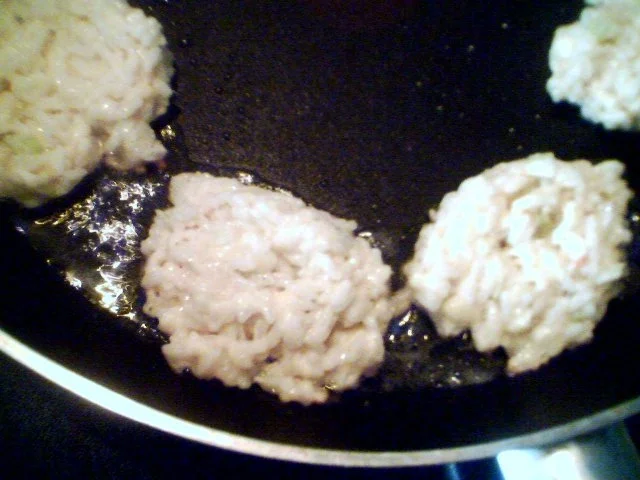 Rezept: Reis Käse Puffer Bild Nr. 3 Reis Käse Puffer - Rezept - Bild Nr. 3