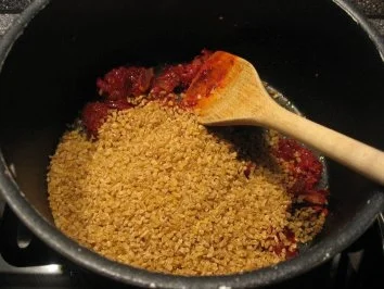 Bulgur Pilaw-Reis (schnelle Beilage) mal was anderes! - Rezept - Bild Nr. 6
