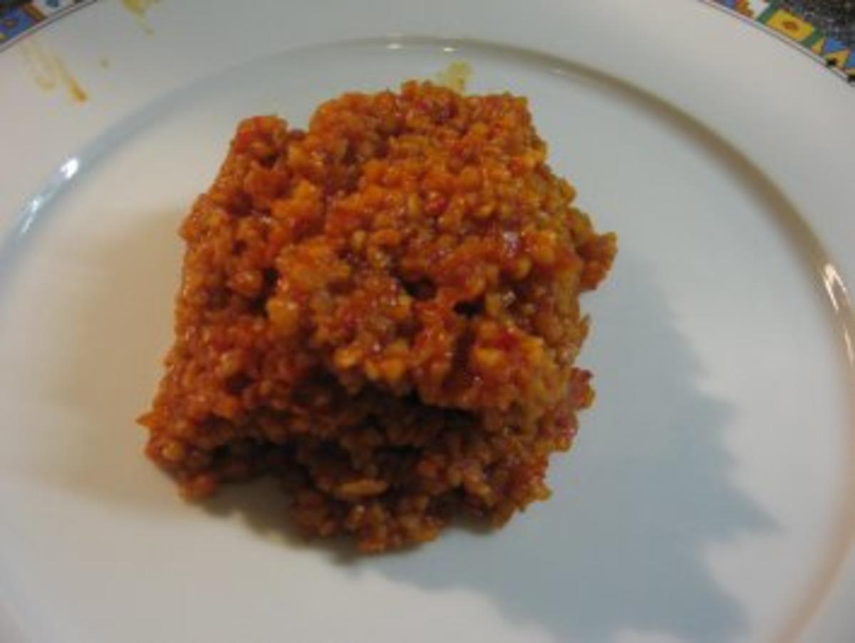 Bulgur Pilaw-Reis (schnelle Beilage) mal was anderes! - Rezept