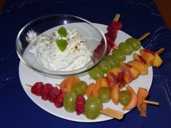 Fruchtspieße mit leckerem Quark - Rezept - Bild Nr. 5