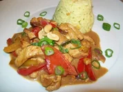 ein Hauch von Indien an Safranreis-Timbale - Rezept