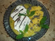 Stracciatellaeis mit Mango - Rezept
