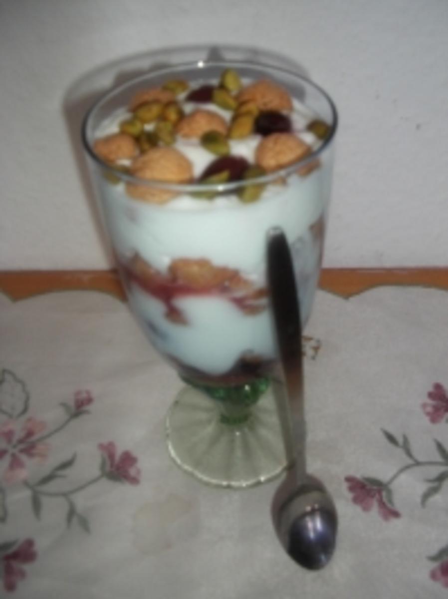Kirsch-Joghurt-Dessert - Rezept mit Bild - kochbar.de