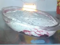 Mascarpone-Stracciatella-Creme auf Schattenmorellen - Rezept - Bild Nr. 5