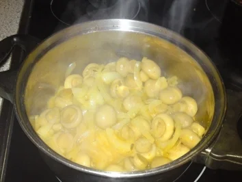 Danni´s Jägersauce mit Hähnchenschnitzel - Rezept - Bild Nr. 2