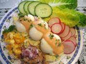 Russisch Ei im Sommerkleid ... - Rezept
