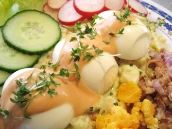 Rezept: Russisch Ei im Sommerkleid ... Bild Nr. 3 Russisch Ei im Sommerkleid ... - Rezept - Bild Nr. 3