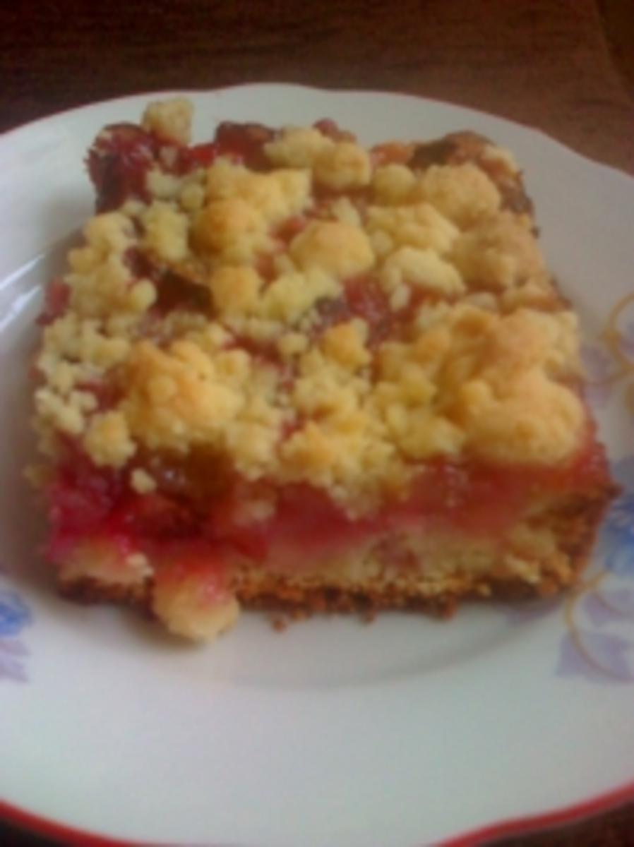 Pflaumenkuchen mit Streusel - Rezept