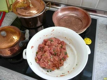 Hackfleisch : Königsberger Klopse - Rezept