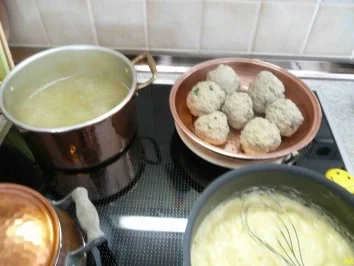 Hackfleisch : Königsberger Klopse - Rezept - Bild Nr. 3