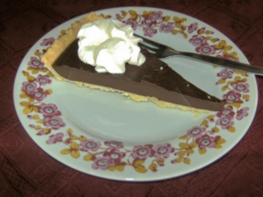Schokoladen Tarte - einfach - von Cookies