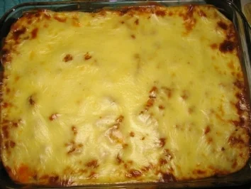 Rezept: Makkaroni-Auflauf (Pastitsio) Bild Nr. 2 Makkaroni-Auflauf (Pastitsio) - Rezept - Bild Nr. 2