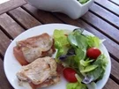 Gefüllte Schweinesteaks - Rezept