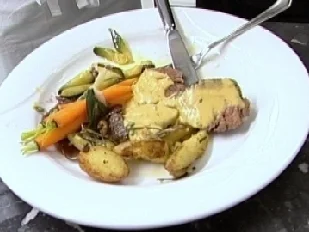 Chateaubriand an Sauce Bearnaise mit Rosmarin-Kartoffeln - Rezept