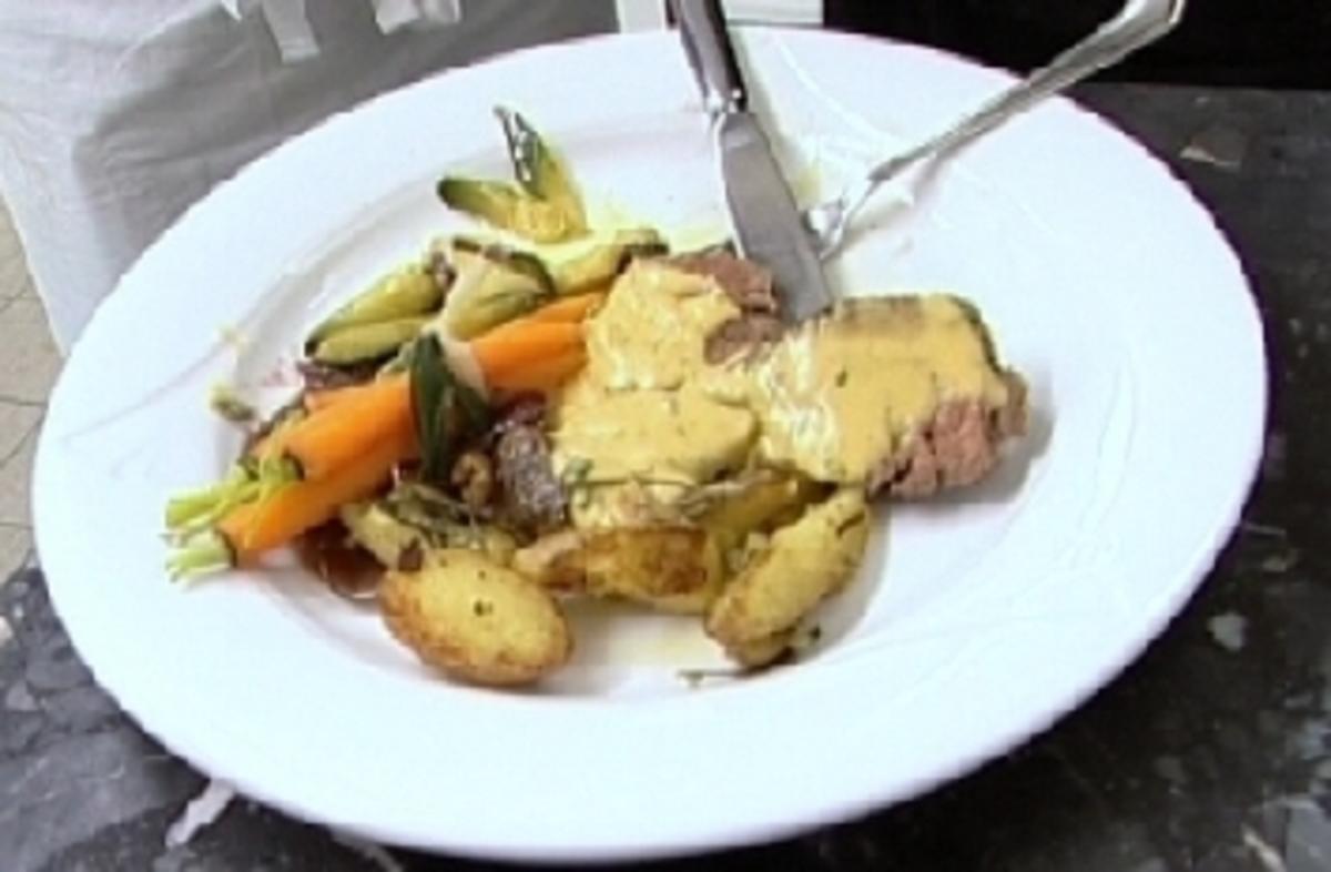 Chateaubriand an Sauce Bearnaise mit RosmarinKartoffeln Rezept