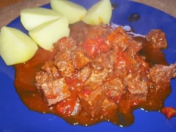 Rindfleischpfanne mit Kartoffeln - Rezept