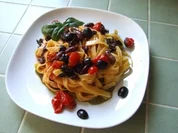 Vegetarisches Nudelnest - Rezept