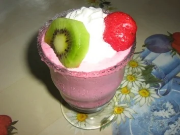 Rezept: Einfacher Erdbeeren Becher Einfacher Erdbeeren Becher - Rezept