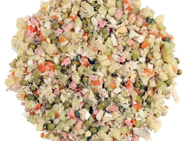 Salat Olivje - Rezept - Bild Nr. 2