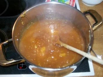 Karamell-Apfel Konfitüre - Rezept