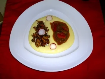 Roastbeef geschnetzeltes mit Paprika in Sherry - Rezept