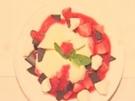 Joghurtmousse mit Erdbeeren - Rezept