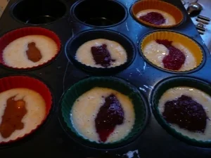 knusprige Polenta-Marmeladen-Muffins - Rezept - Bild Nr. 5