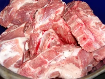 Rezept: Suppe eingekocht, mit Schweinefleisch und Gemüse Suppe eingekocht, mit Schweinefleisch und Gemüse - Rezept