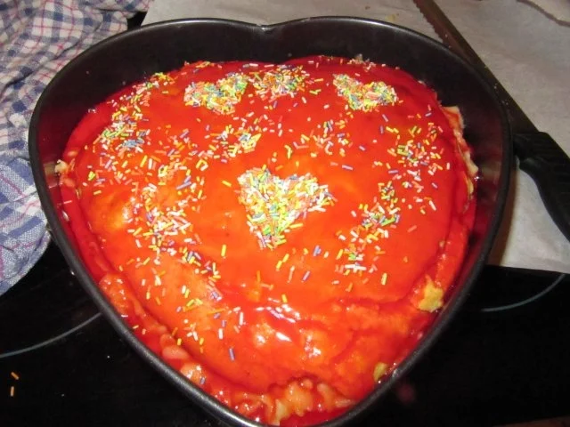 Gefüllter Apfelkuchen - Rezept