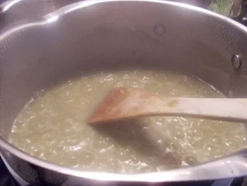 Lauchrisotto mit Gorgonzola - Rezept - Bild Nr. 3