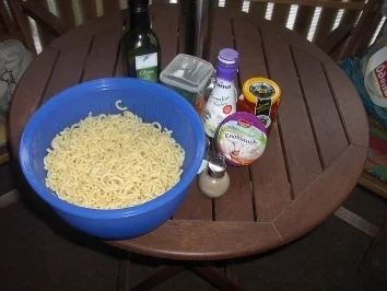 Rezept: Nudelsalat mit Ajwa Bild Nr. 2 Nudelsalat mit Ajwa - Rezept - Bild Nr. 2