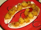 Ananas-Stückchen  mit Tequila und Banane - Rezept