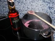 Holunderbeerlikör aus Saft - Rezept