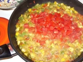 Gemüsezauber mit Spaghetti - Rezept - Bild Nr. 5