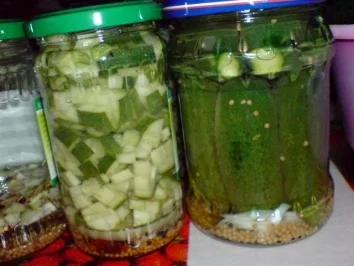 Rezept: Gewürzgurken Gewürzgurken - Rezept