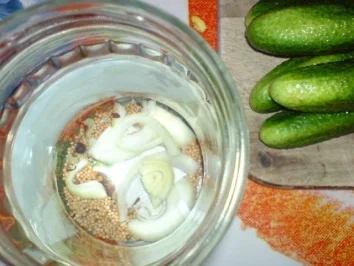 Rezept: Gewürzgurken Bild Nr. 7 Gewürzgurken - Rezept - Bild Nr. 7