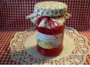 Pfirsich- johannisbeermarmelade - Rezept