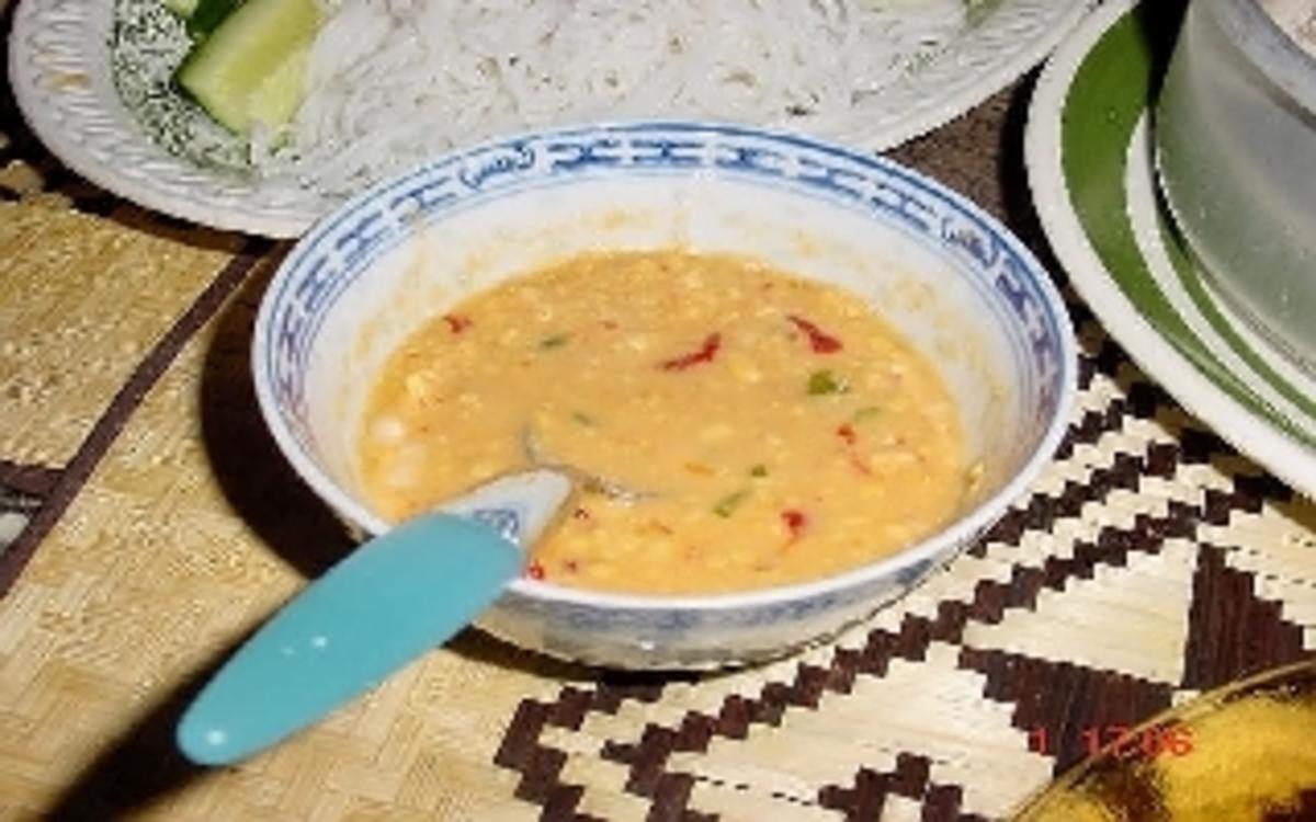 Erdnuss-Chilli-Dip - Rezept mit Bild - kochbar.de