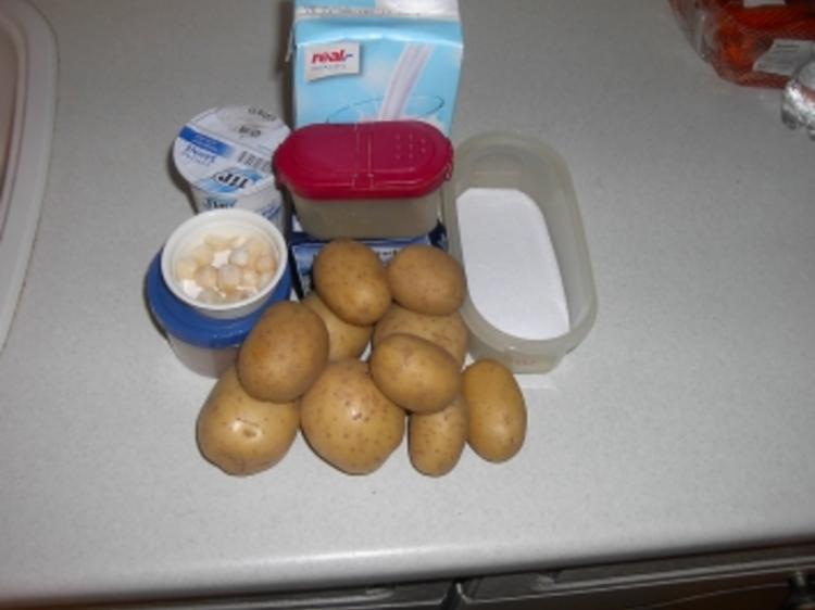 Kartoffelbrei mit Knoblauch - einfach - von Angi54