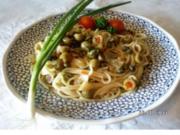 Spaghetti mit Oliven und Kapern - Rezept