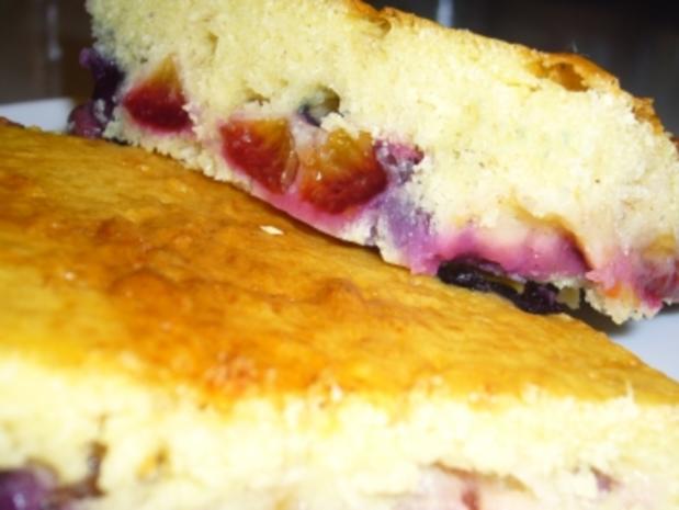 Kikis Buttermilch-Obstkuchen vom Blech &amp;quot;light&amp;quot; - Rezept - kochbar.de