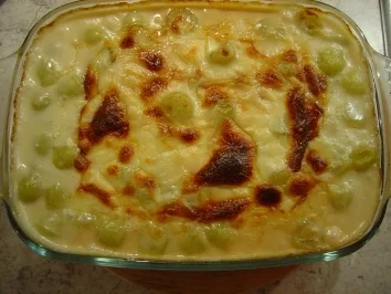 Rezept: Hähnchenspieße mit Weintrauben und Delikatess-Sauce... überbacken Bild Nr. 7 Hähnchenspieße mit Weintrauben und Delikatess-Sauce... überbacken - Rezept - Bild Nr. 7