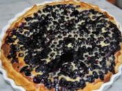 Blaubeer-Tarte - Rezept