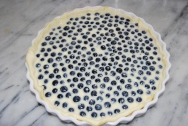 Blaubeer-Tarte - Rezept mit Bild - kochbar.de