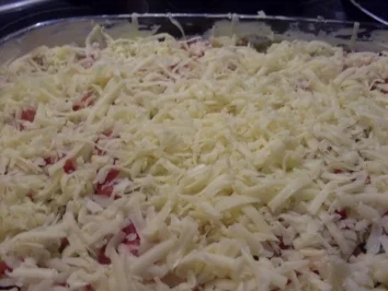 Rezept: Kartoffelauflauf mit Hackfleisch und Gemüse Bild Nr. 8 Kartoffelauflauf mit Hackfleisch und Gemüse - Rezept - Bild Nr. 8