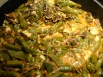 Bohnen mit Champignons - Rezept - Bild Nr. 11