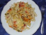 Vegetarisches - Kunterbunter Nudelauflauf - Rezept