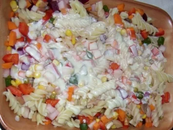 Vegetarisches - Kunterbunter Nudelauflauf - Rezept - Bild Nr. 3