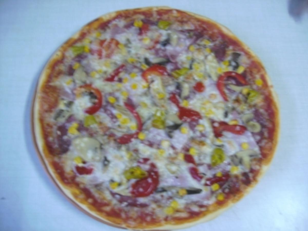 hausgemachte Pizza - Rezept - Bild Nr. 8